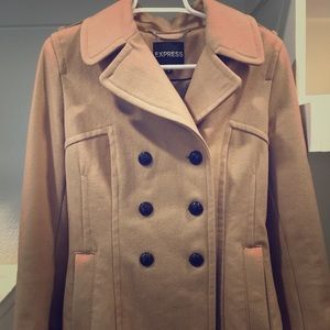 Express peacoat